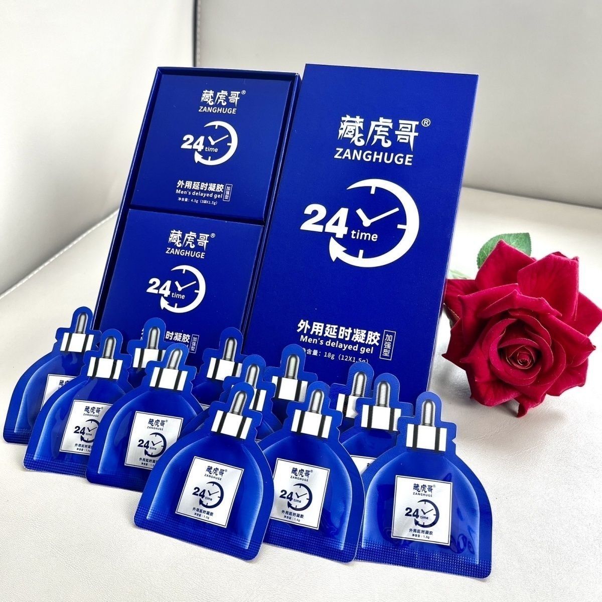 ZANGHUGE 24H Enhanced Men Delay Gel 12 Sachets 18g