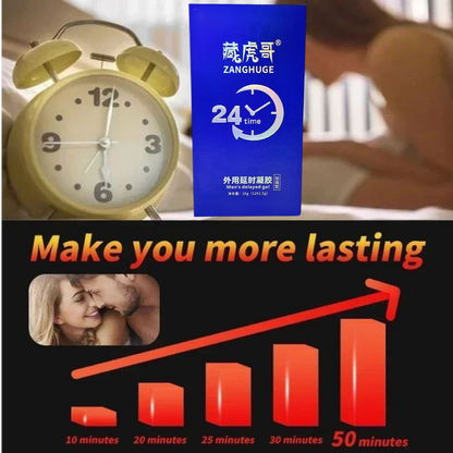 ZANGHUGE 24H Enhanced Men Delay Gel 12 Sachets 18g